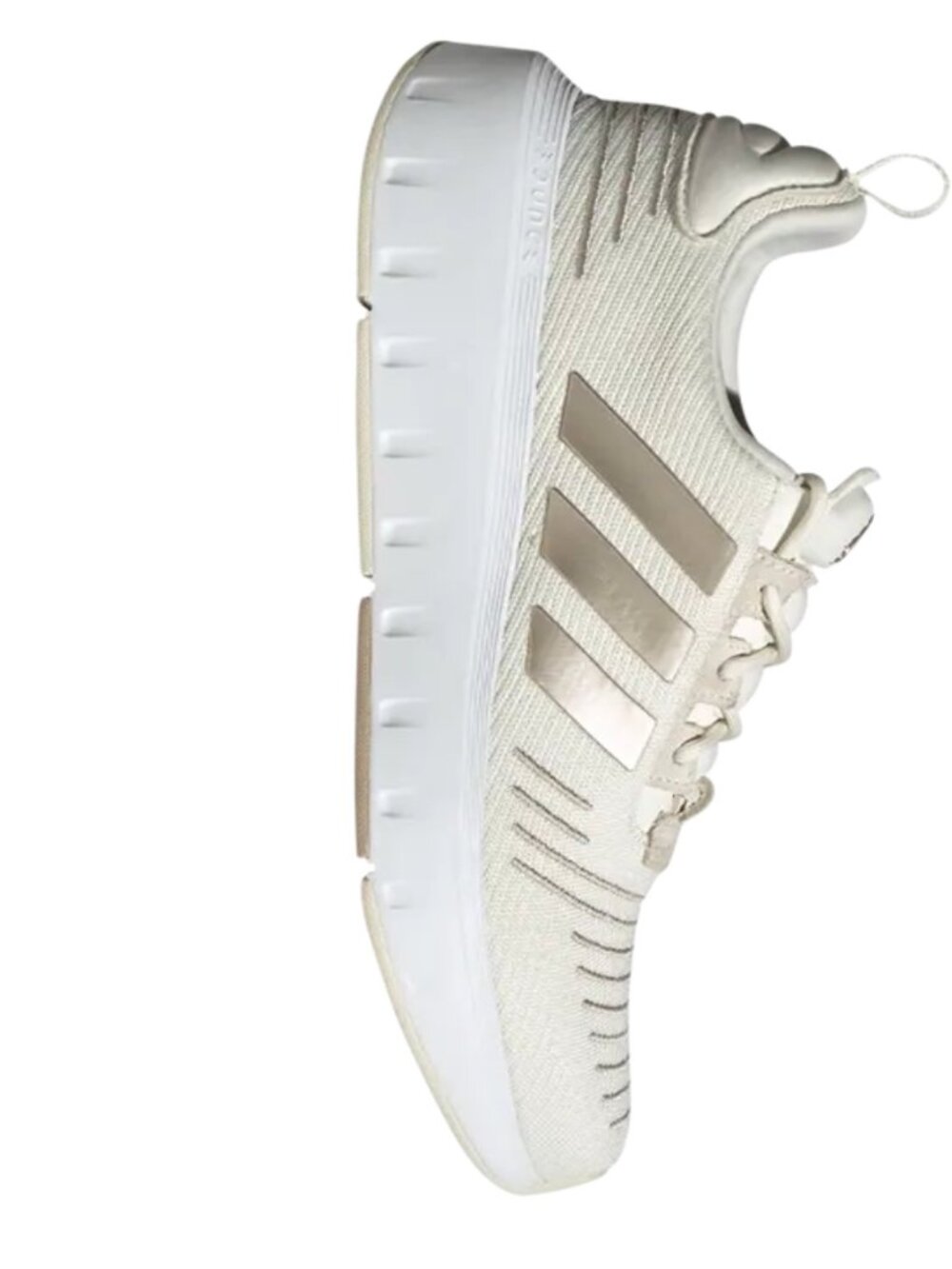 Adidas Wmns Swift Run Off White Wonder Gold Metallic Sneakers – Women’s Size 7